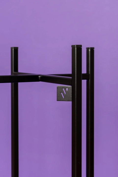 Metalowy stojak na kwiaty 60 cm śr. 20cm