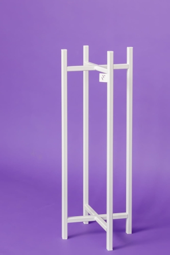 Metalowy kwietnik klasyczny 80 cm w stylu loft