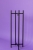 Metalowy kwietnik klasyczny 80 cm w stylu loft