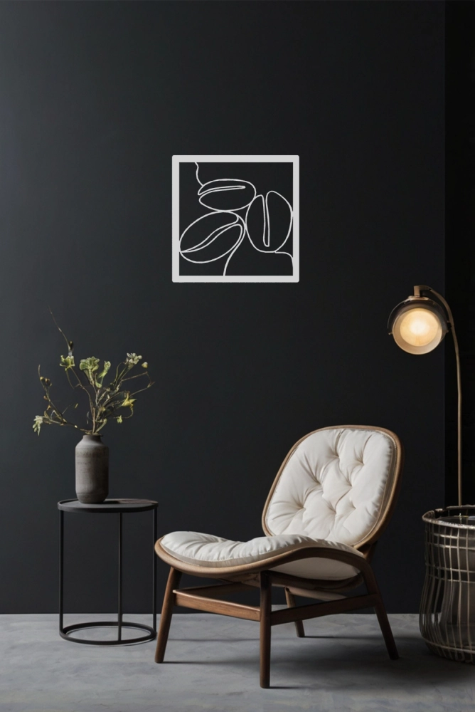 Metalowy obraz Kawa I