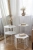 Metalowe kwietniki w stylu loft Ficus