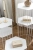 Metalowe kwietniki w stylu loft Ficus