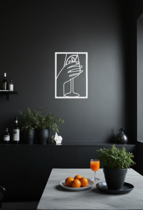 Metalowy obraz Aperol III
