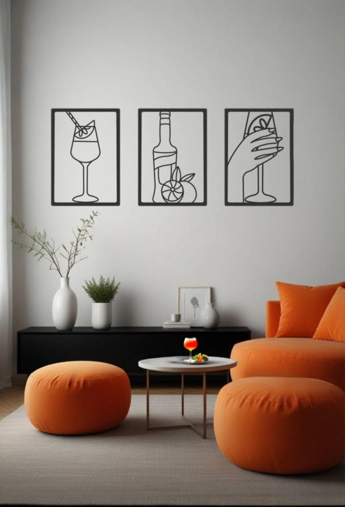 Zestaw obrazów Aperol