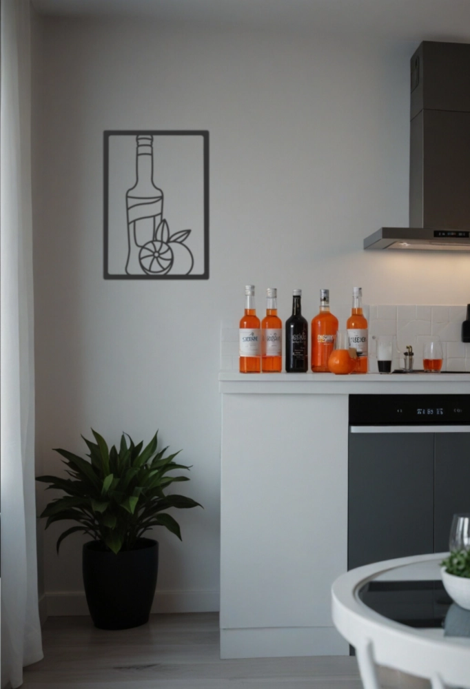Metalowy obraz Aperol II