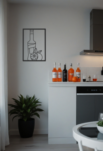 Metalowy obraz Aperol II