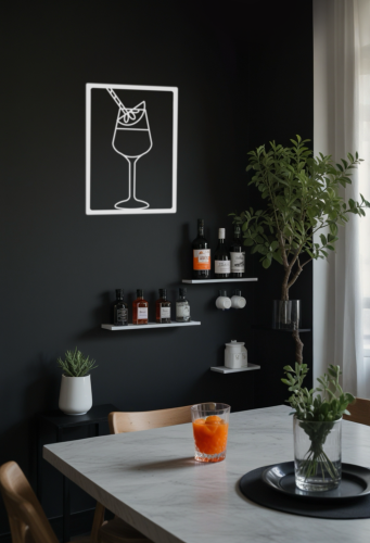 Metalowy obraz Aperol I