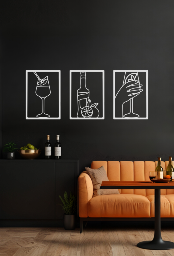 Metalowe obrazy Aperol