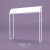 Konsola Tabula, metalowa konsola do przedpokoju
