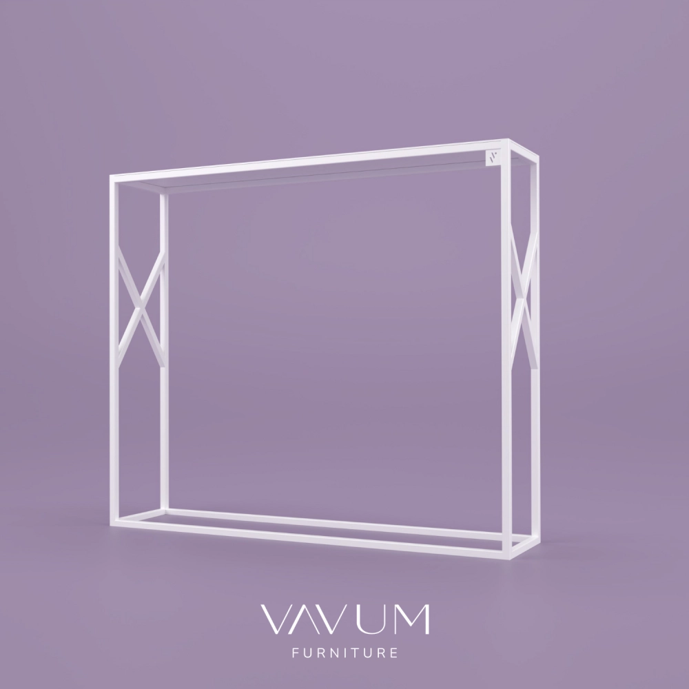 Metalowa konsola Recta