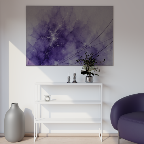 Elegancka, metalowa konsola Doble