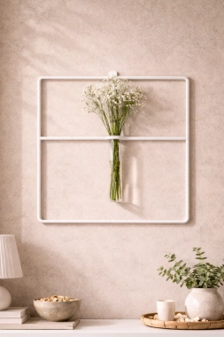 Metalowy kwietnik wiszący Lavenda