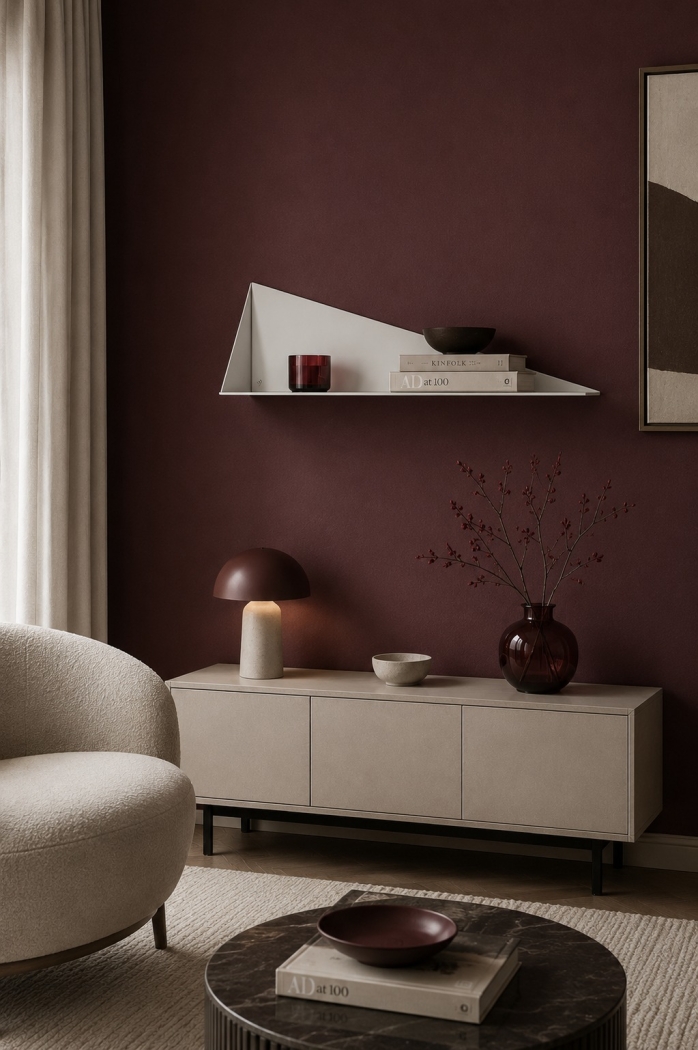 Metalowa półka w stylu loft wersja lewa