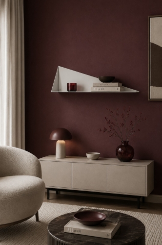Metalowa półka w stylu loft wersja lewa