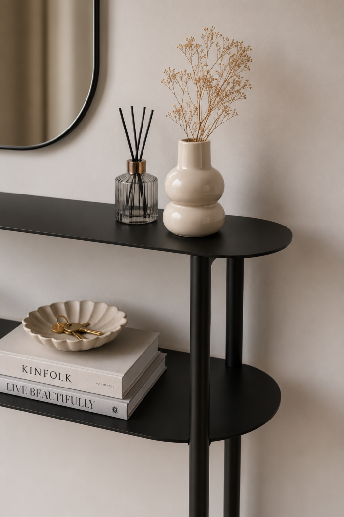 Elegancka wąska konsola Luna