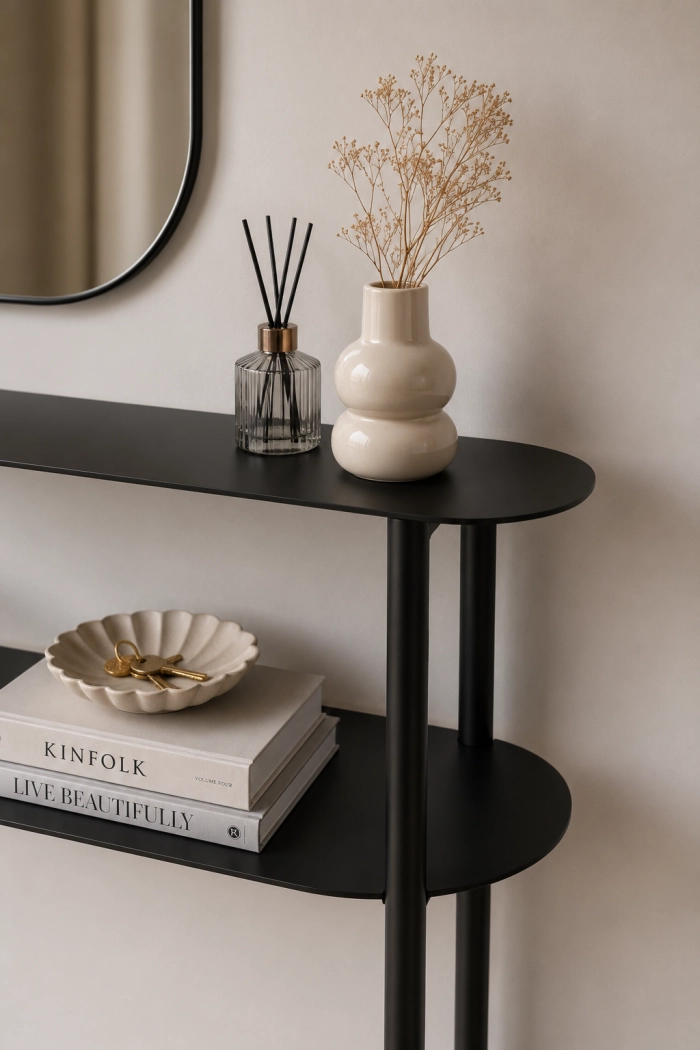 Elegancka wąska konsola Luna