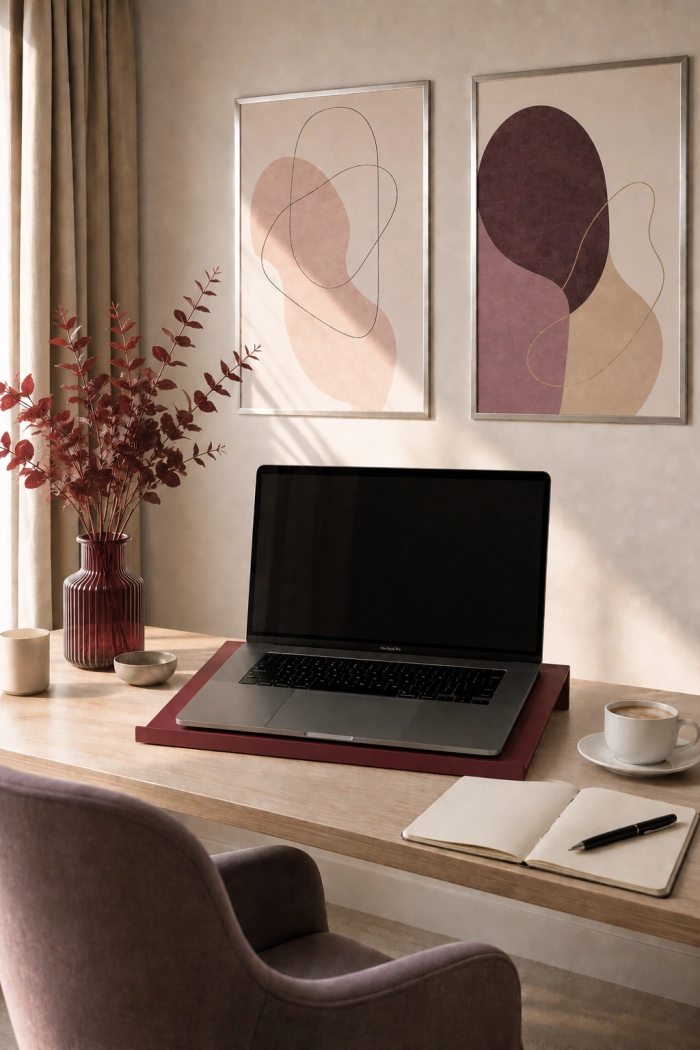 Podstawka pod laptopa metalowa - ergonomiczny stojak na biurko
