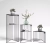 Metalowe kwietniki w stylu loft Regia