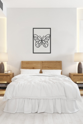 Metalowy obraz Motyl II