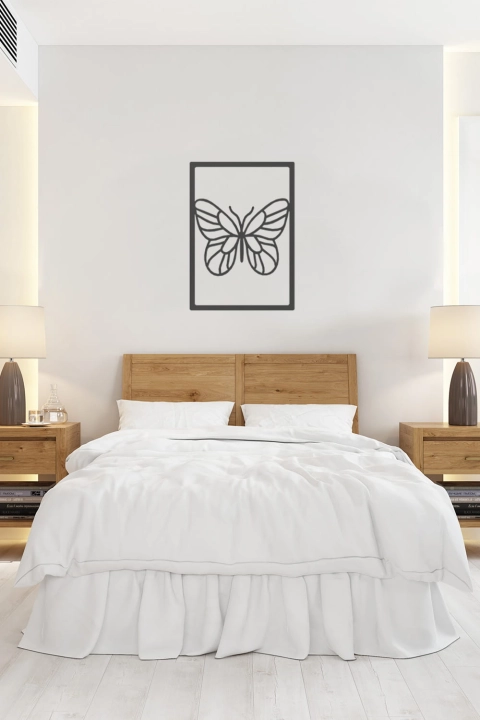 Metalowy obraz Motyl II