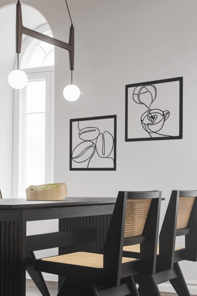 Metalowe obrazy Kawa