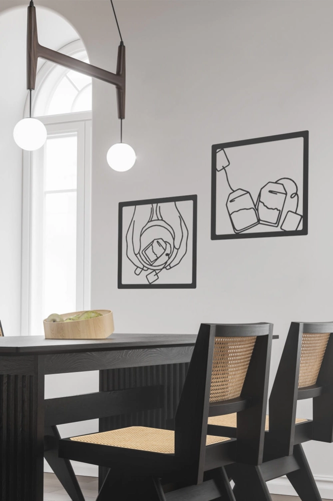 Metalowe obrazy Herbata