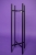 Metalowy kwietnik klasyczny 80 cm