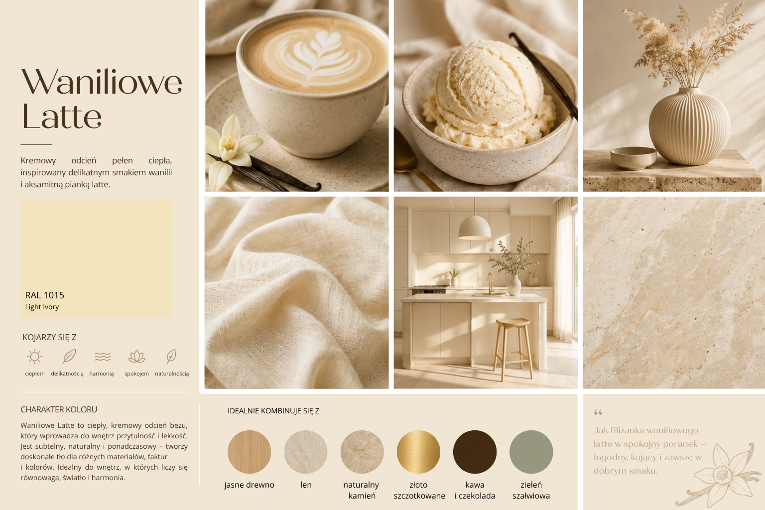 Waniliowe Latte
